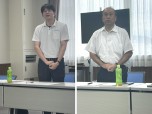 西野・井口新副会長あいさつ